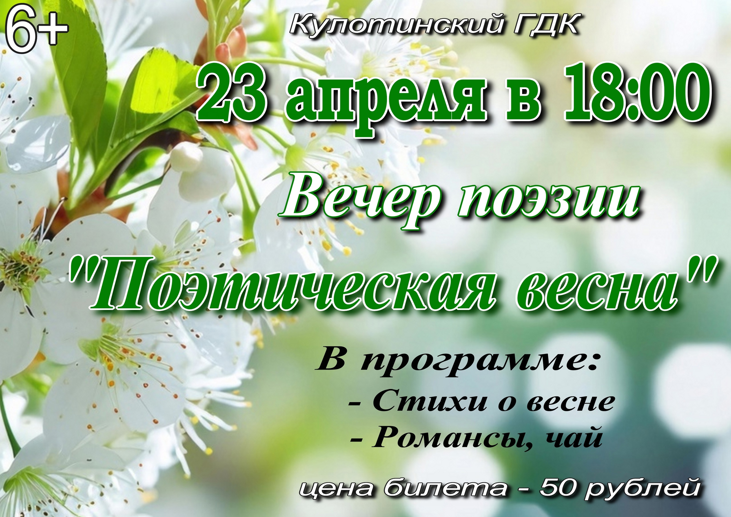 Вечер поэзии.