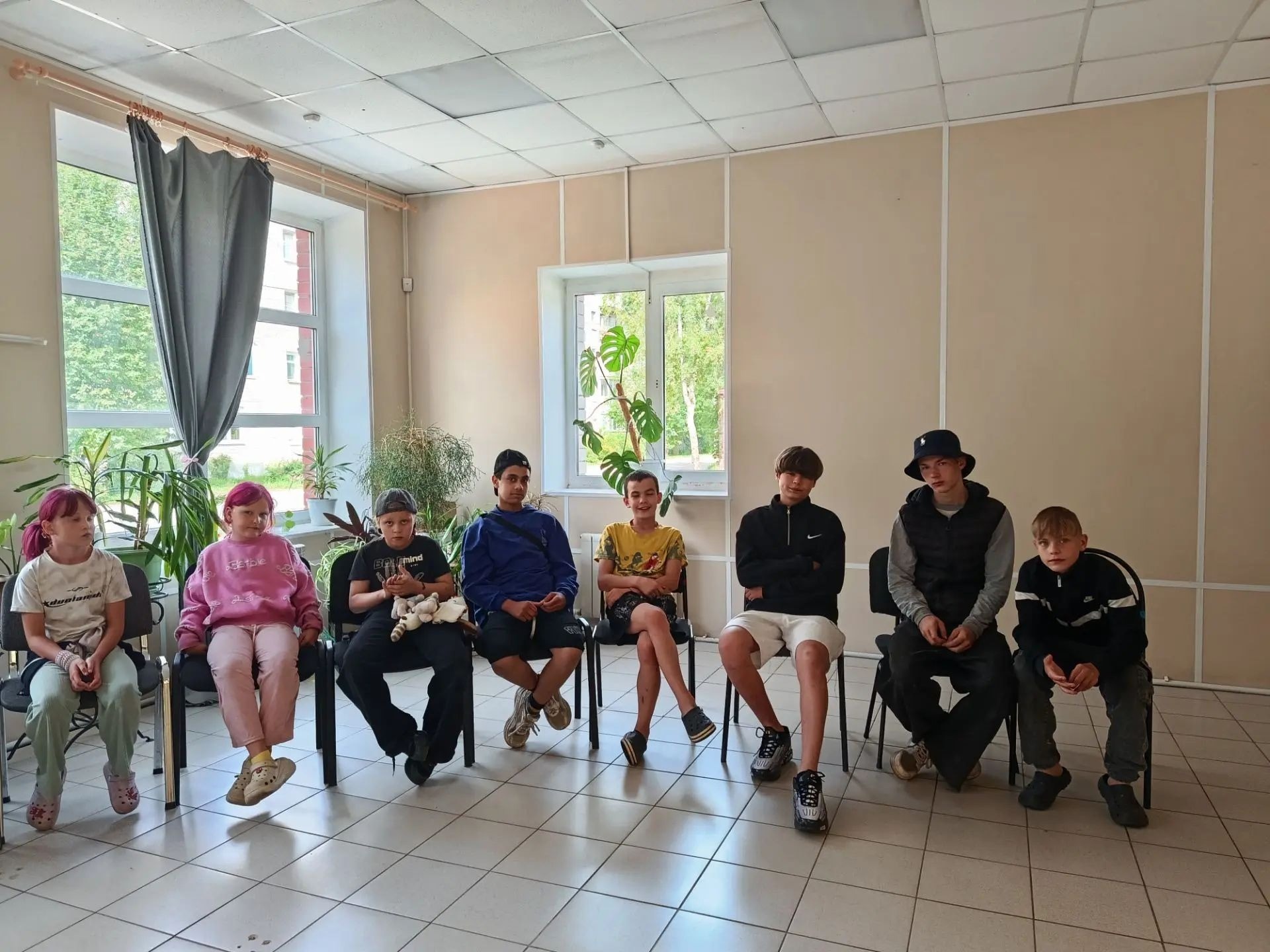 Лекция, посвящённая правам человека.